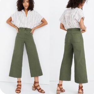 Madewell Emmett Wide Leg Crop